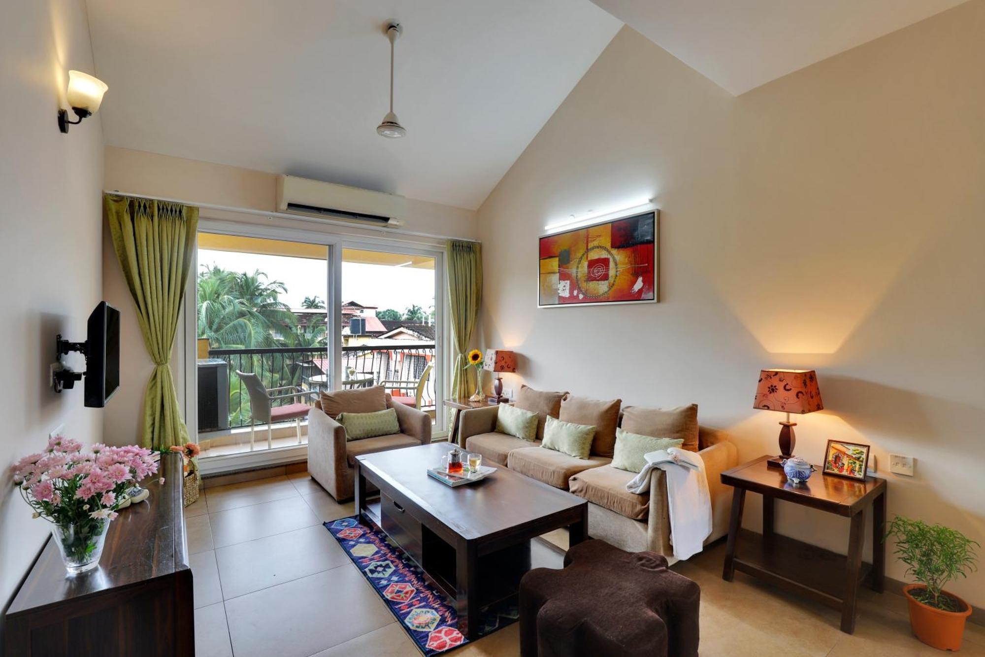 Veera Strand Park Serviced Apartments Near Calangute Exterior photo